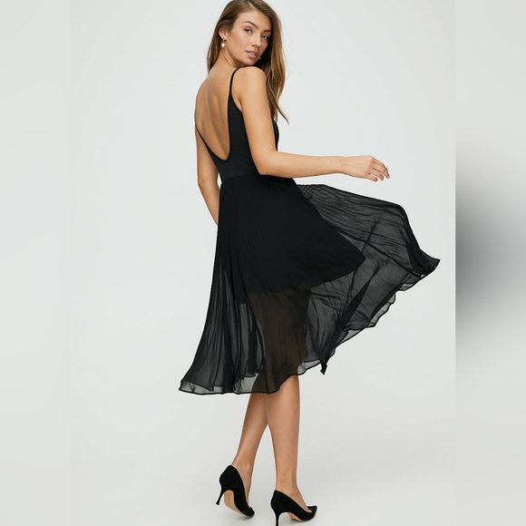 NWOT Wilfred Daphnee Dress in black XS - Picture 12 of 14